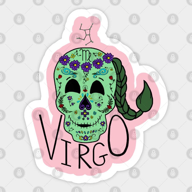 Virgo Sticker by El Californiaro